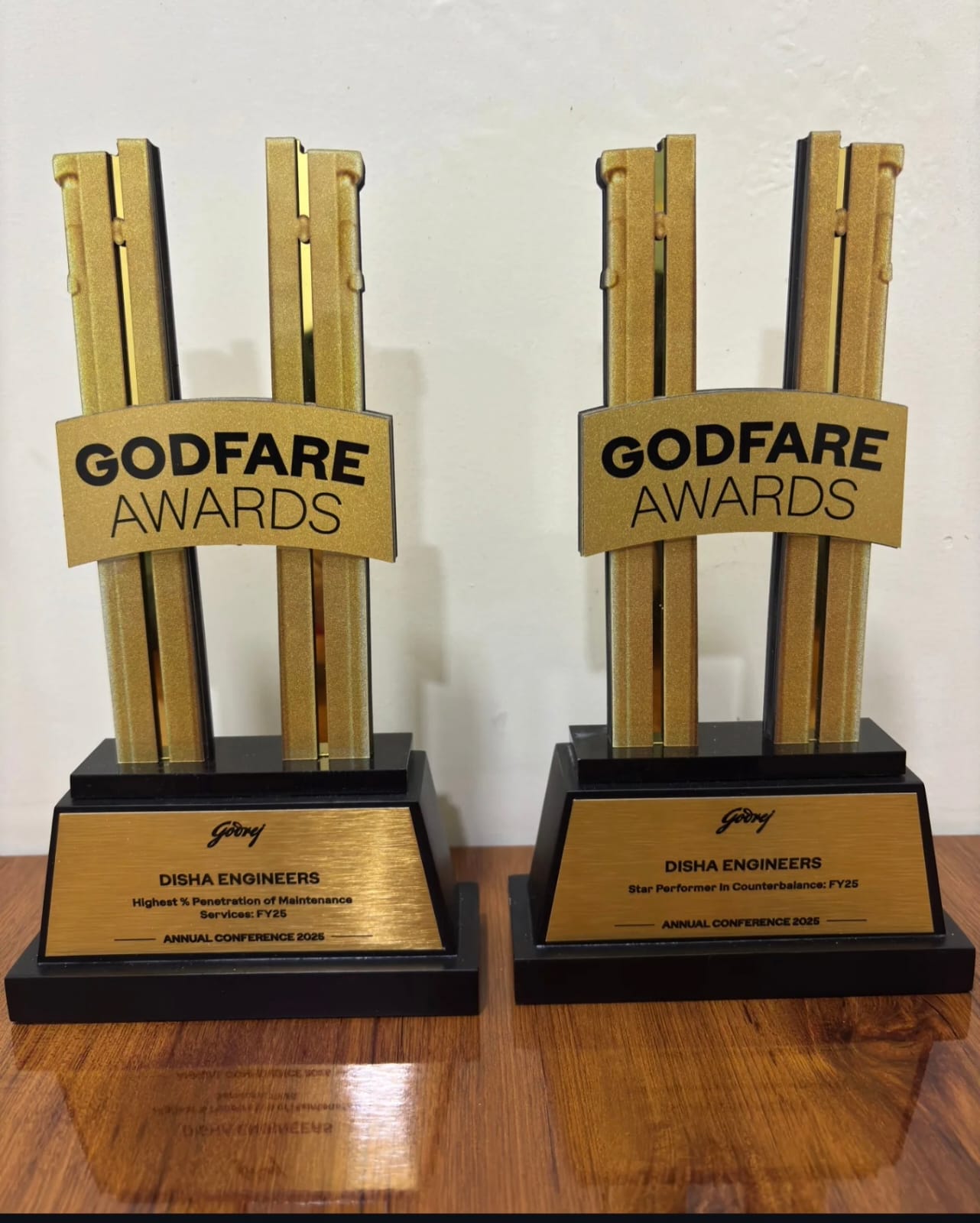 Awards and recognition received by Disha Engineers